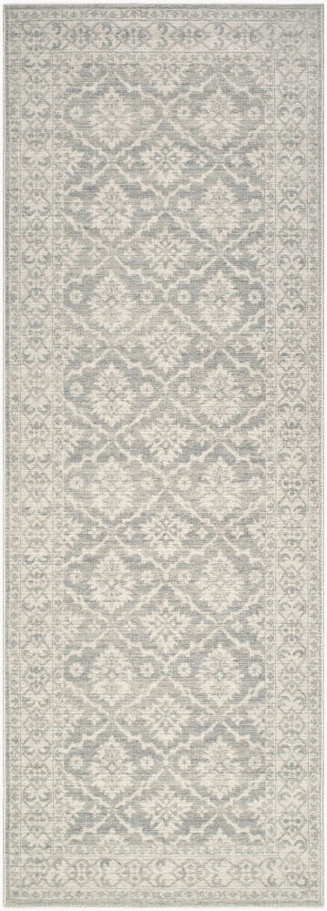 Aram Machine Woven Rug, by Surya, 7'2.61" length x 2'6.31" width