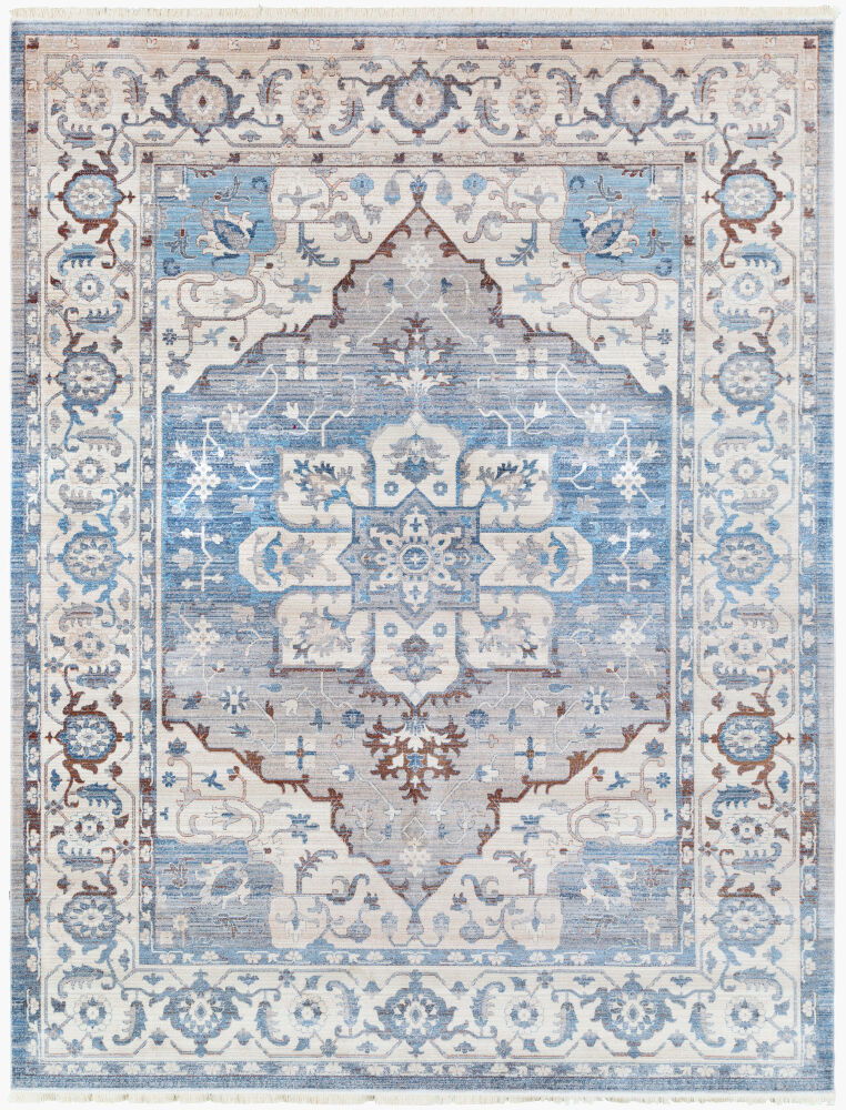 Ephesians Machine Woven Rug, by Surya, 12'9.54" length x 8'10.3" width