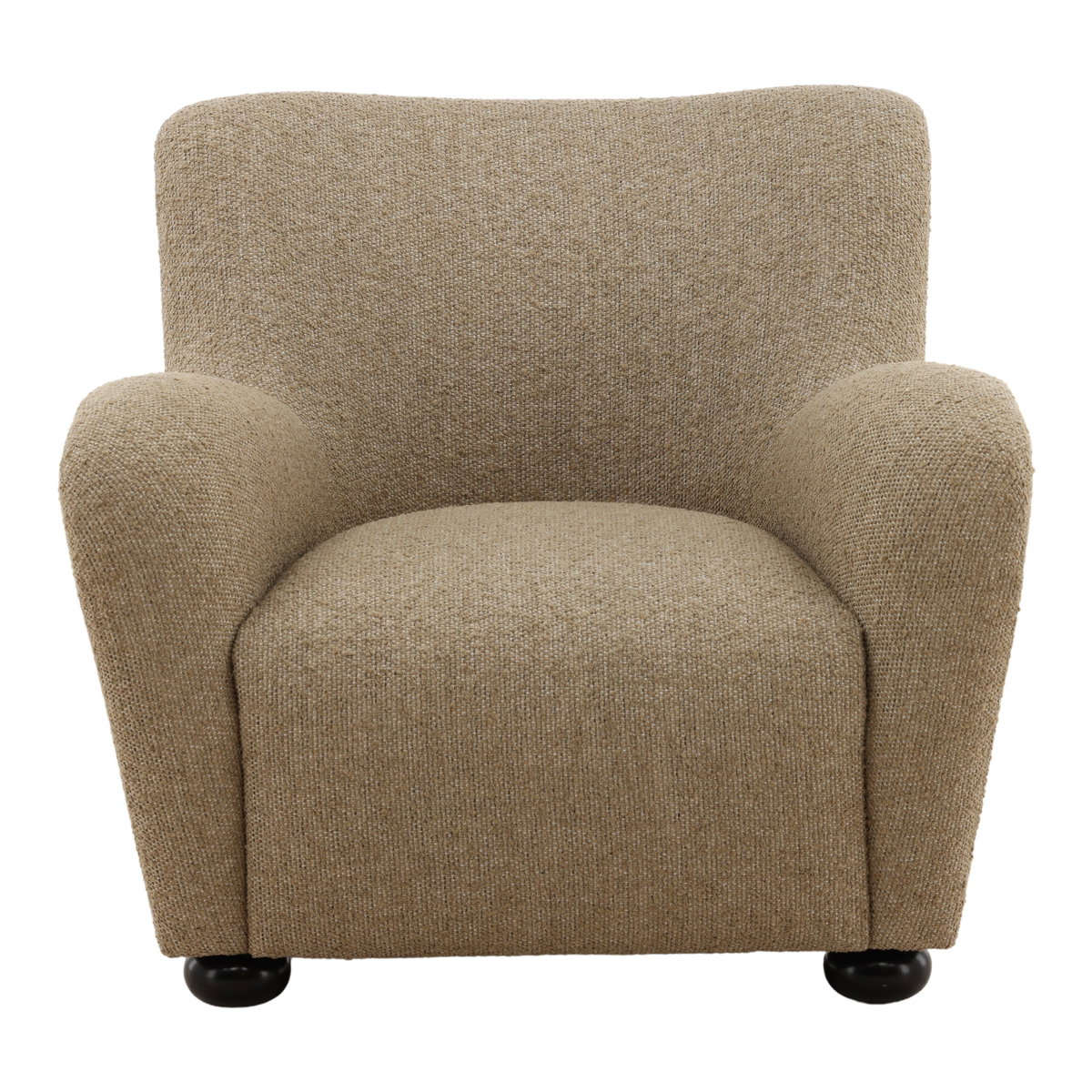 Zulia Occasional Chair Camel, Accent Chair by Dovetail, 35" width x 30.75" height x 35" depth View 2
