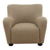 Zulia Occasional Chair Camel, Accent Chair by Dovetail, 35" width x 30.75" height x 35" depth thumbnail 2