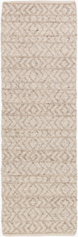 Ingrid Handmade Rug, by Surya, 8' length x 2'6" width