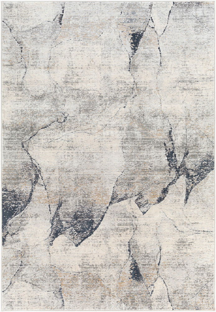 Norland Machine Woven Rug, by Surya, 7'2.61" length x 4'11.84" width