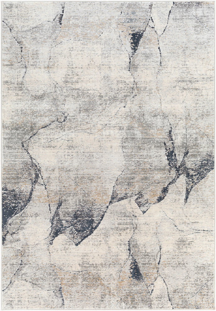 Norland Machine Woven Rug, by Surya, 7'2.61" length x 4'11.84" width