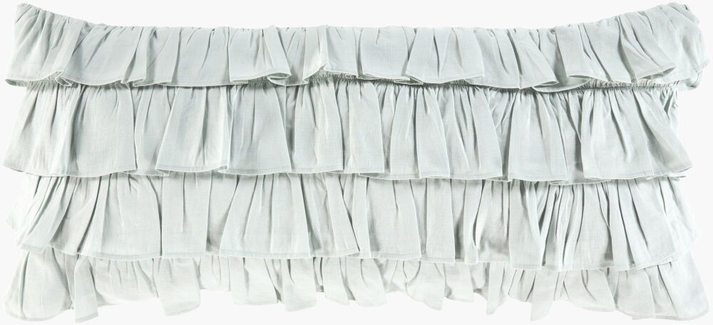 Ruffle Lumbar Pillow Down large image 