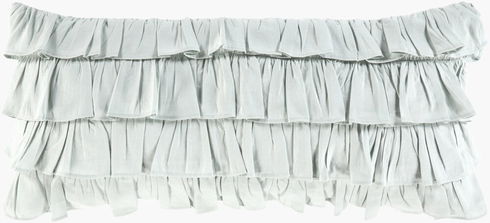 Ruffle Lumbar Pillow