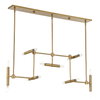 Cadre 14 Light Modern Linear Pendant, by Uttermost, 46" width x 19" height x 8" depth thumbnail 8