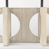 Cambie  Natural Wood with Black Metal Candle Holders thumbnail 6