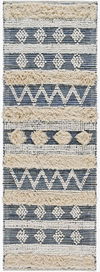 Serena Handmade Rug, by Surya, 8' length x 2'6" width thumbnail
