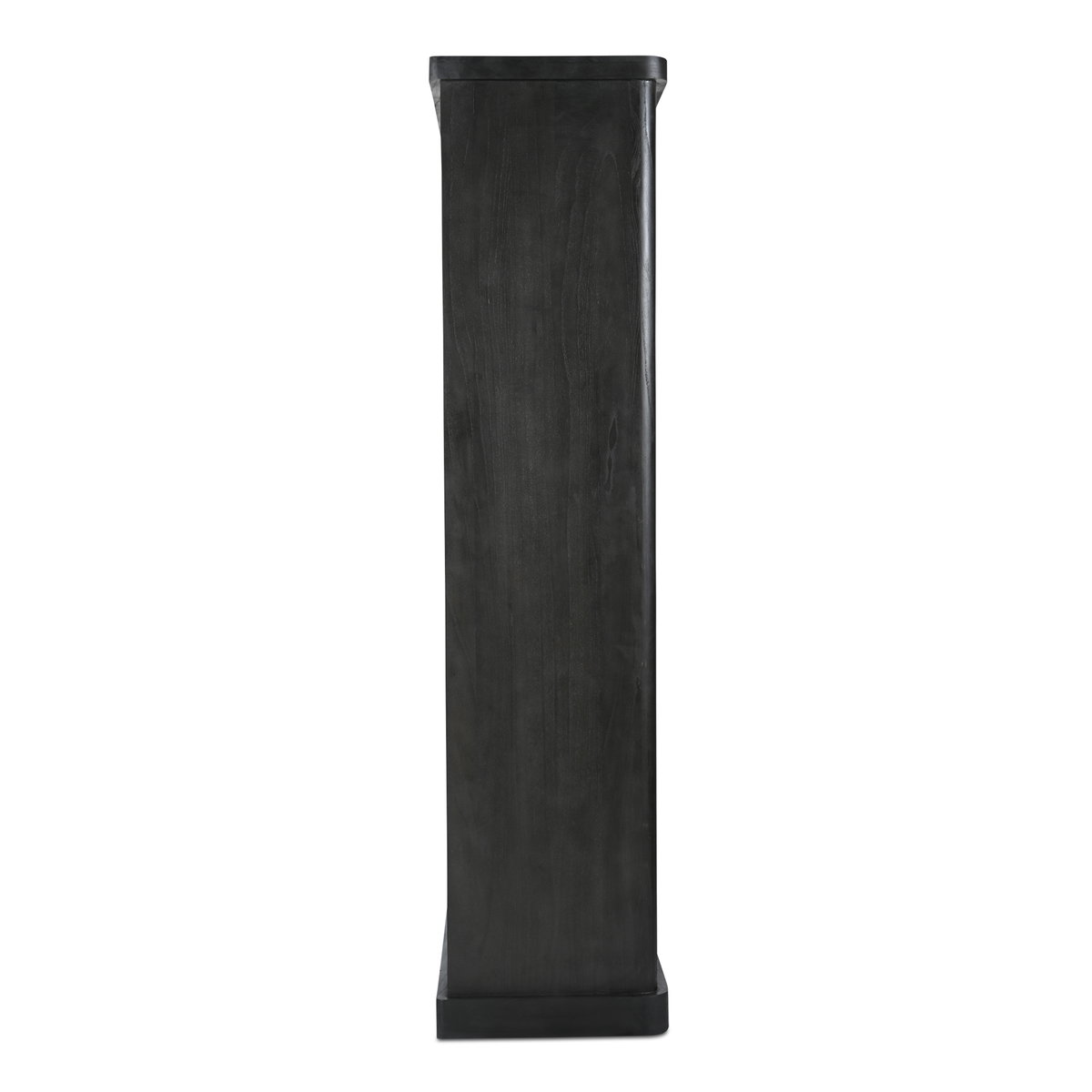 Mona Tall Cabinet Black, Cabinets & Sideboard by Moe's Home, 42" width x 86" height x 21" depth View 3