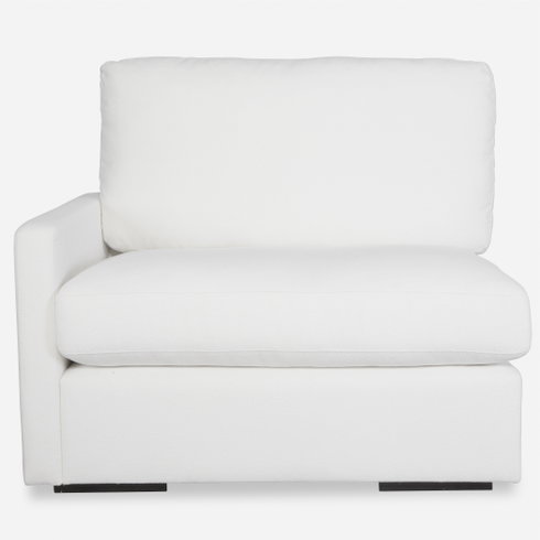 REFUGE SOFA, LEFT ARM FACING, ARCTIC WHITE