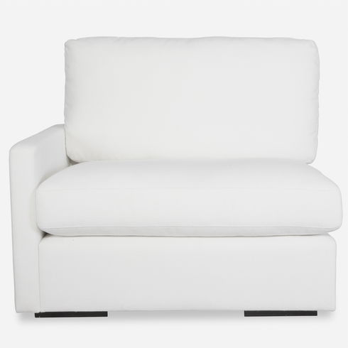 Refuge Arctic White Left Arm Facing Sofa