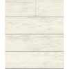Shiplap Grey & Off White Wallpaper, by York Wall, 33' length x 1'8.5" width x 0.02" depth thumbnail