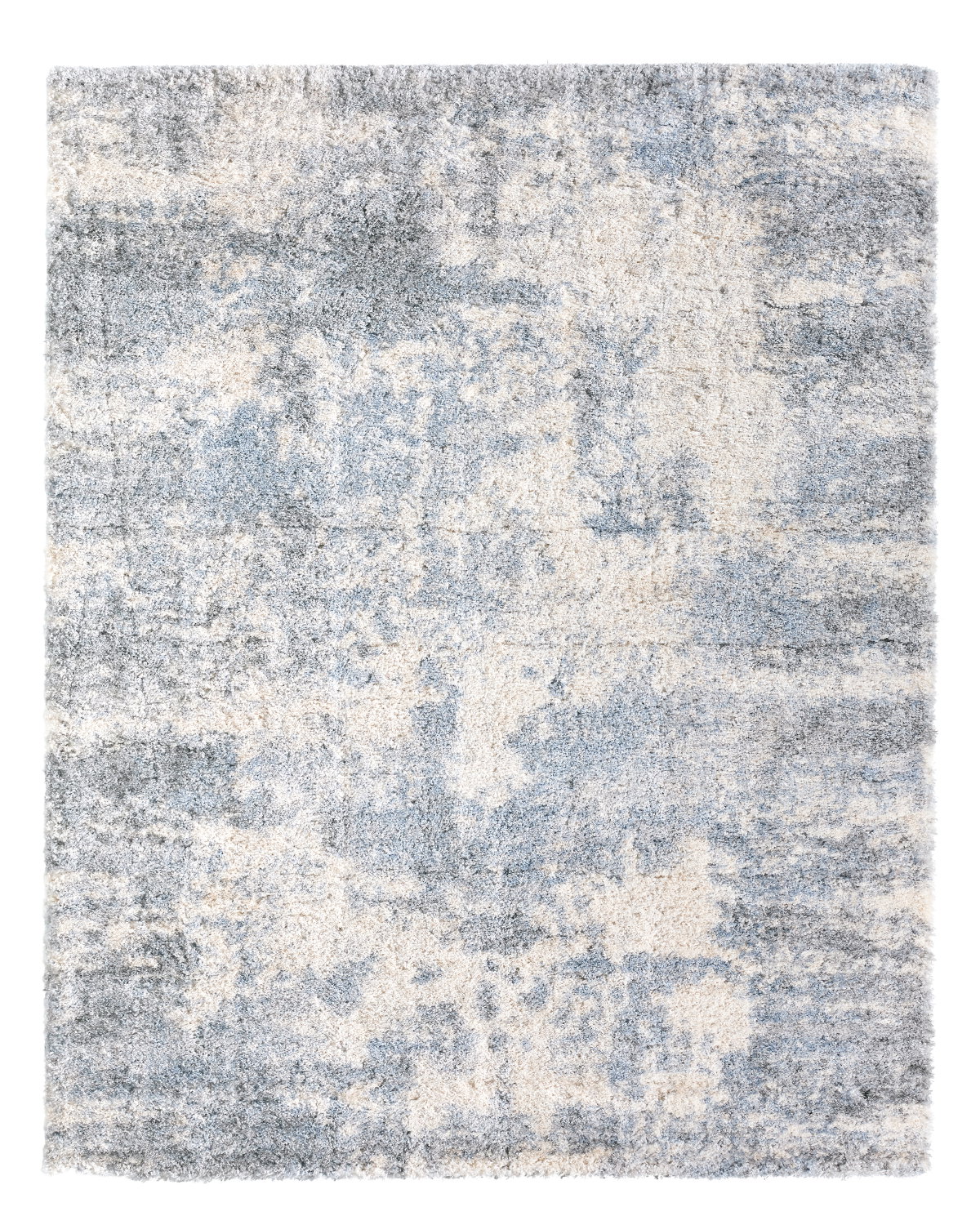 Jaipur Living Harmony Abstract Light Gray/ Blue Area Rug (5'3'X7'7'), 7'7" length x 5'3" width x 1.75" height View 1