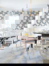 White & Navy Dante Ribbon Wallpaper thumbnail 2