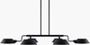 Mandoza Chandelier, by Surya, 26" length x 42" width x 56" height thumbnail