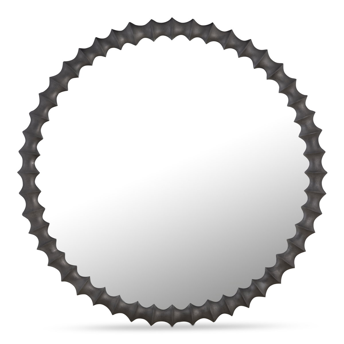 Whitby Mirror Black, by Moe's Home, 36" width x 36" height x 1" depth View 1