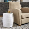 Resort White Accent Stool thumbnail 1