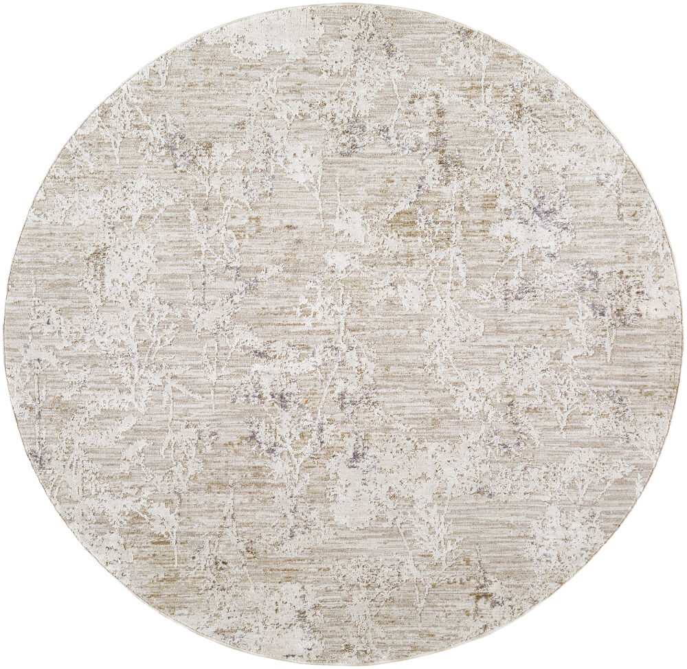 Gakko Machine Woven Rug, by Surya, 5'2.99" length x 5'2.99" width