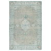 Kai Alessia Overdyed Hand-Knotted Blue/Beige Area Rug thumbnail 0