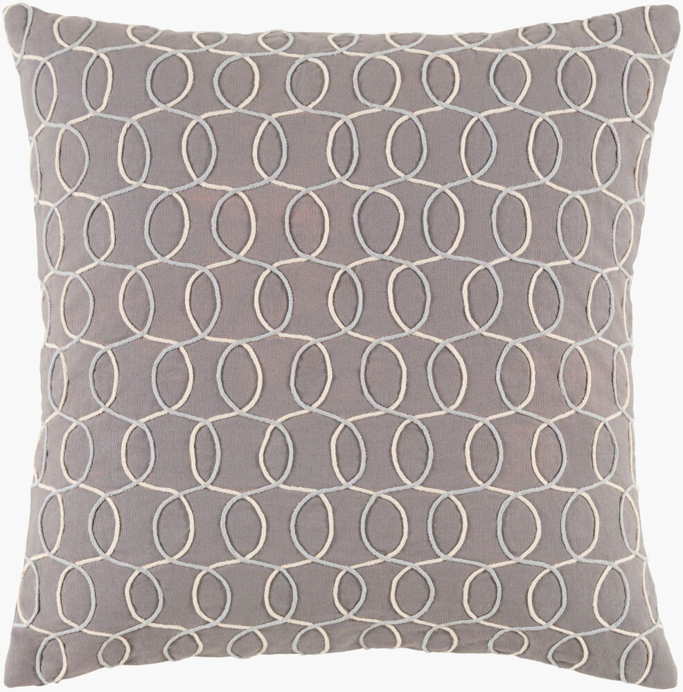 Solid Bold II Accent Pillow, Decorative Pillow by Surya, 18" length x 18" width