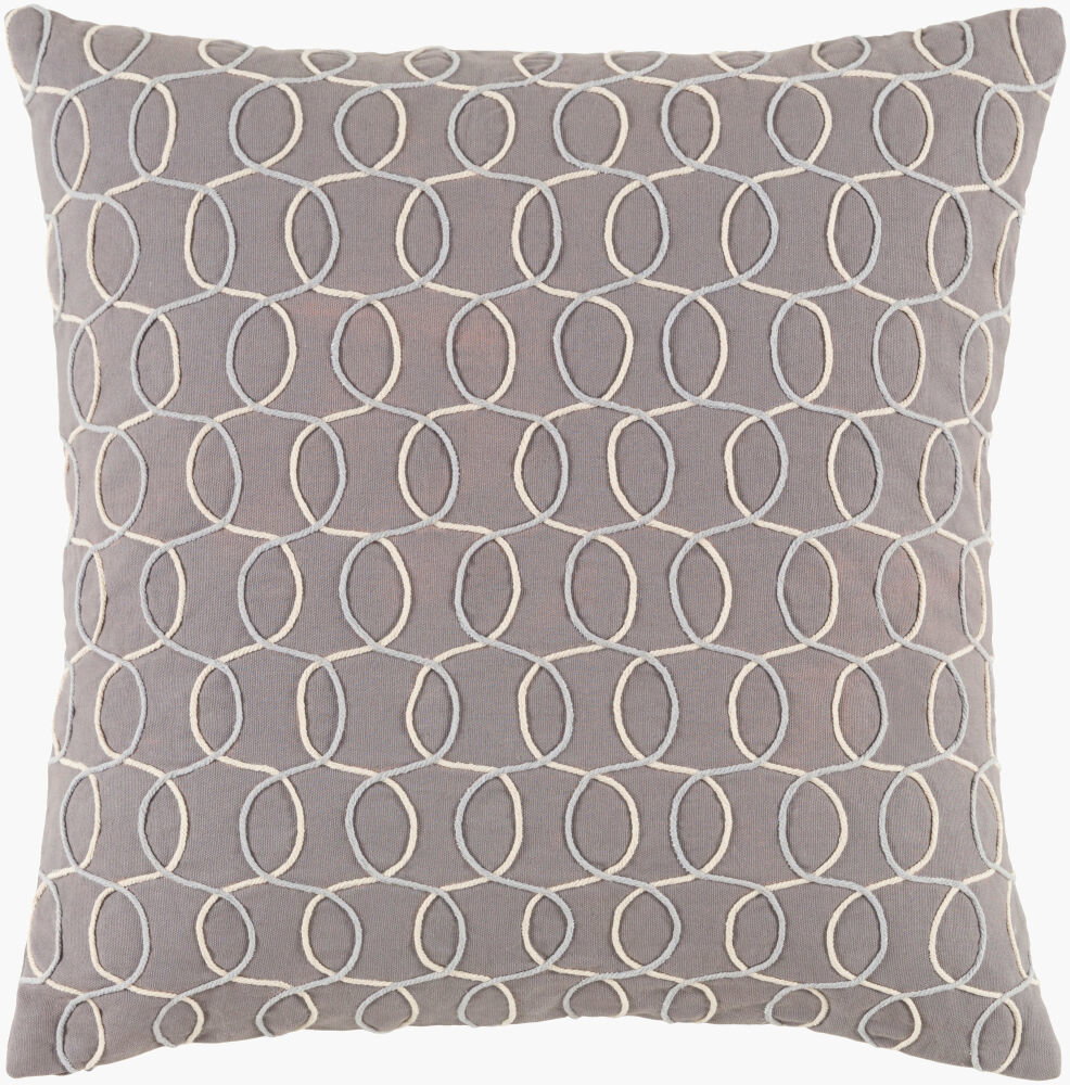 Solid Bold II Accent Pillow, Decorative Pillow by Surya, 18" length x 18" width