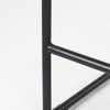 Givens Backless 26in Seat Counter Stool | Natural Wood with Black Metal, Counter & Bar Stool by Mercana, 14.1" length x 15.8" width x 26" height thumbnail 10
