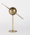 Atlas  Gold Metal Solar System Ornament, Decorative Object by Mercana, 15" length x 7" width x 16" height thumbnail 5