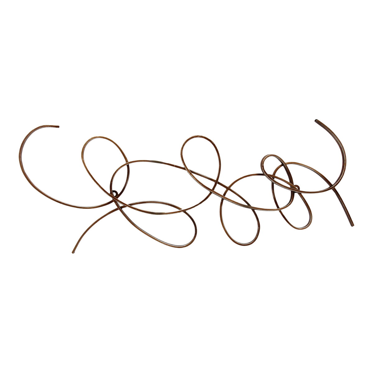 Scroll One Wall Decor Antique Silver, Sculptural Wall Art by Moe's Home, 13" width x 34" height x 2" depth View 1