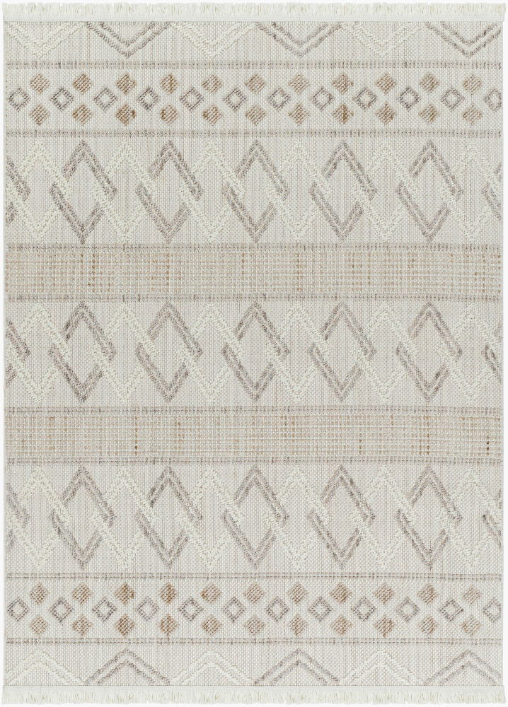 New Delhi Machine Woven Rug, by Surya, 1'3.75" length x 1'3.75" width