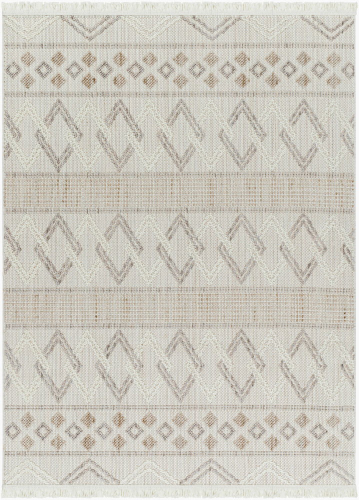 New Delhi Machine Woven Rug, by Surya, 1'3.75" length x 1'3.75" width