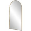 Crosley Antique Brass Arch Mirror thumbnail 5