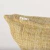 Jacklyn 22x22 Mustard Linen Square Decorative Pillow Cover, by Mercana, 22" length x 22" width x 0.2" height thumbnail 9