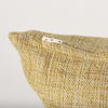 Jacklyn Mustard Linen Square Decorative Pillow Cover, by Mercana, 22" length x 22" width x 0.2" height thumbnail 9