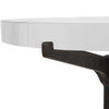 Forge Industrial Accent Table, Side & End Table by Uttermost, 12" width x 24.75" height x 12" depth thumbnail 4