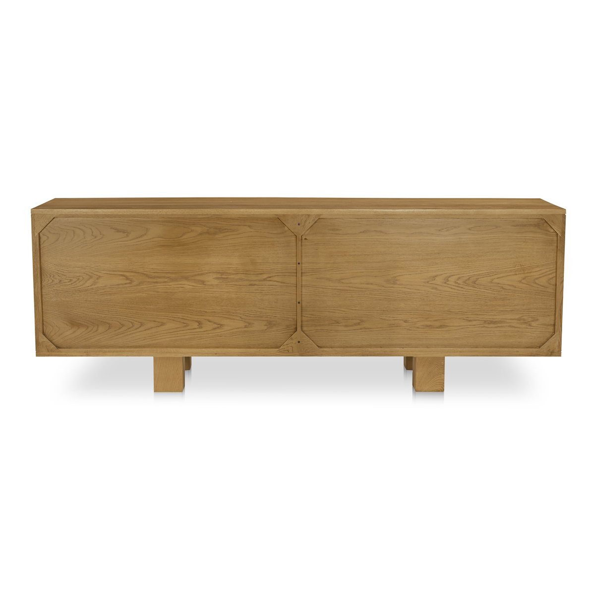 Henley 8 Drawer Dresser Brown, by Moe's Home, 85" width x 31" height x 20" depth View 4