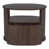 Tommy Nightstand Dark Brown, by Moe's Home, 26" width x 20.5" height x 20" depth thumbnail 4