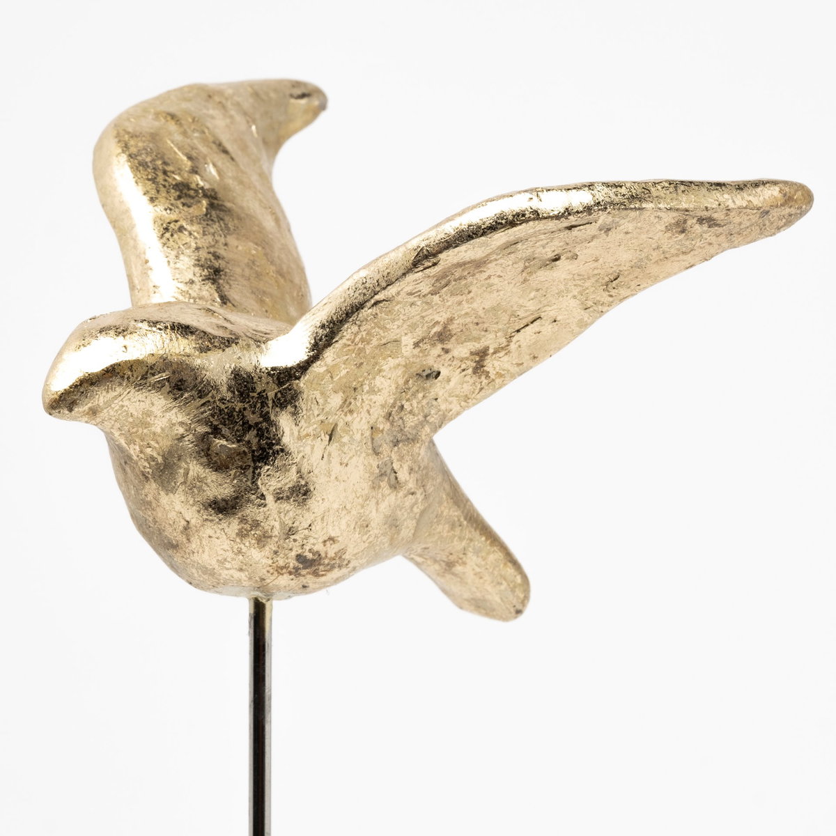 Aya Set of 3 11L x 4W Gold Metal Decorative Birds, Decorative Object by Mercana, 11.42" length x 3.54" width x 16.14" height View 7