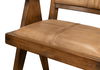 Angus Chair, Brown W/Brown Leather thumbnail 8