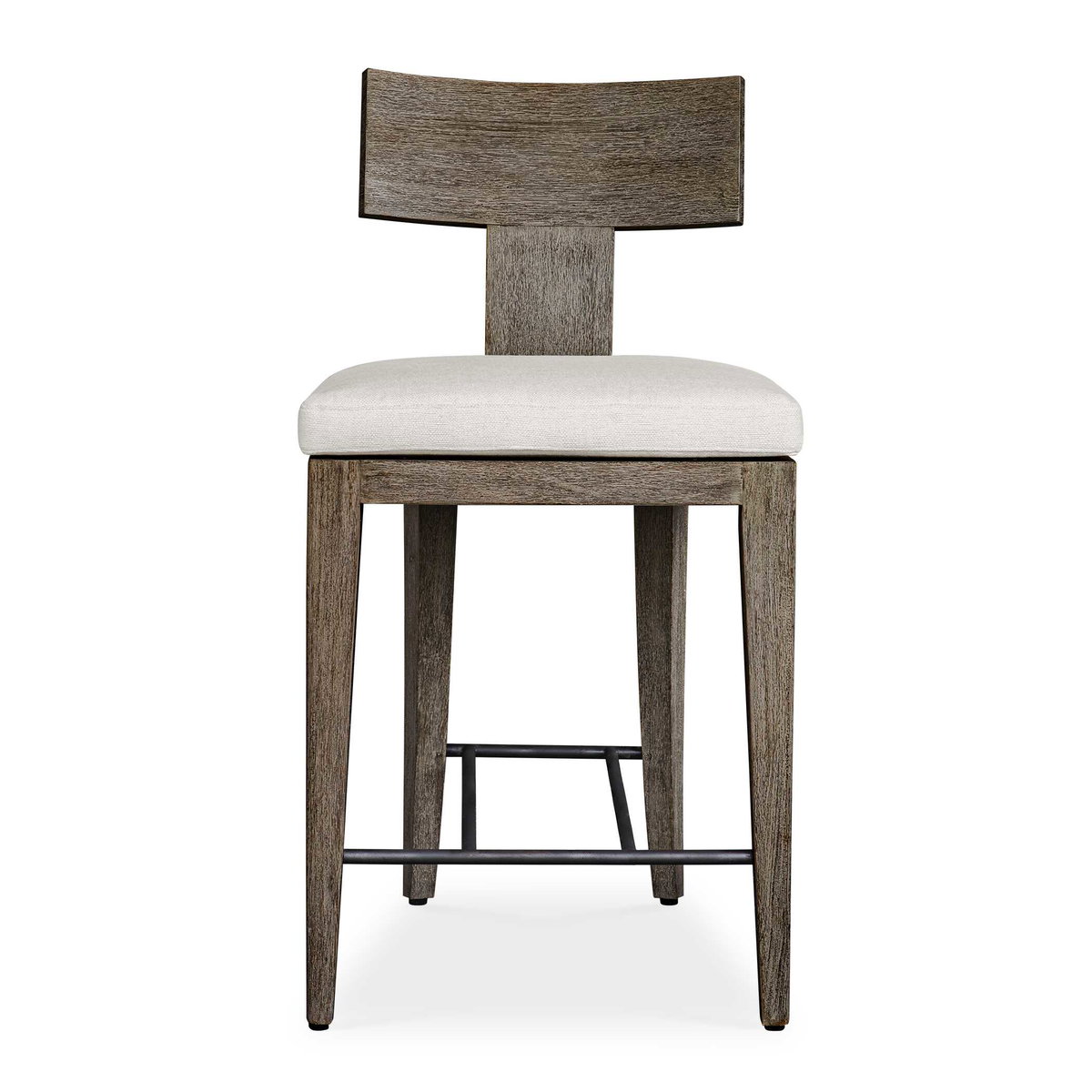 Cellini Outdoor Counter Stool, Outdoor Stool by Uttermost, 1'8" width x 3'3.5" height x 1'11.25" depth View 1