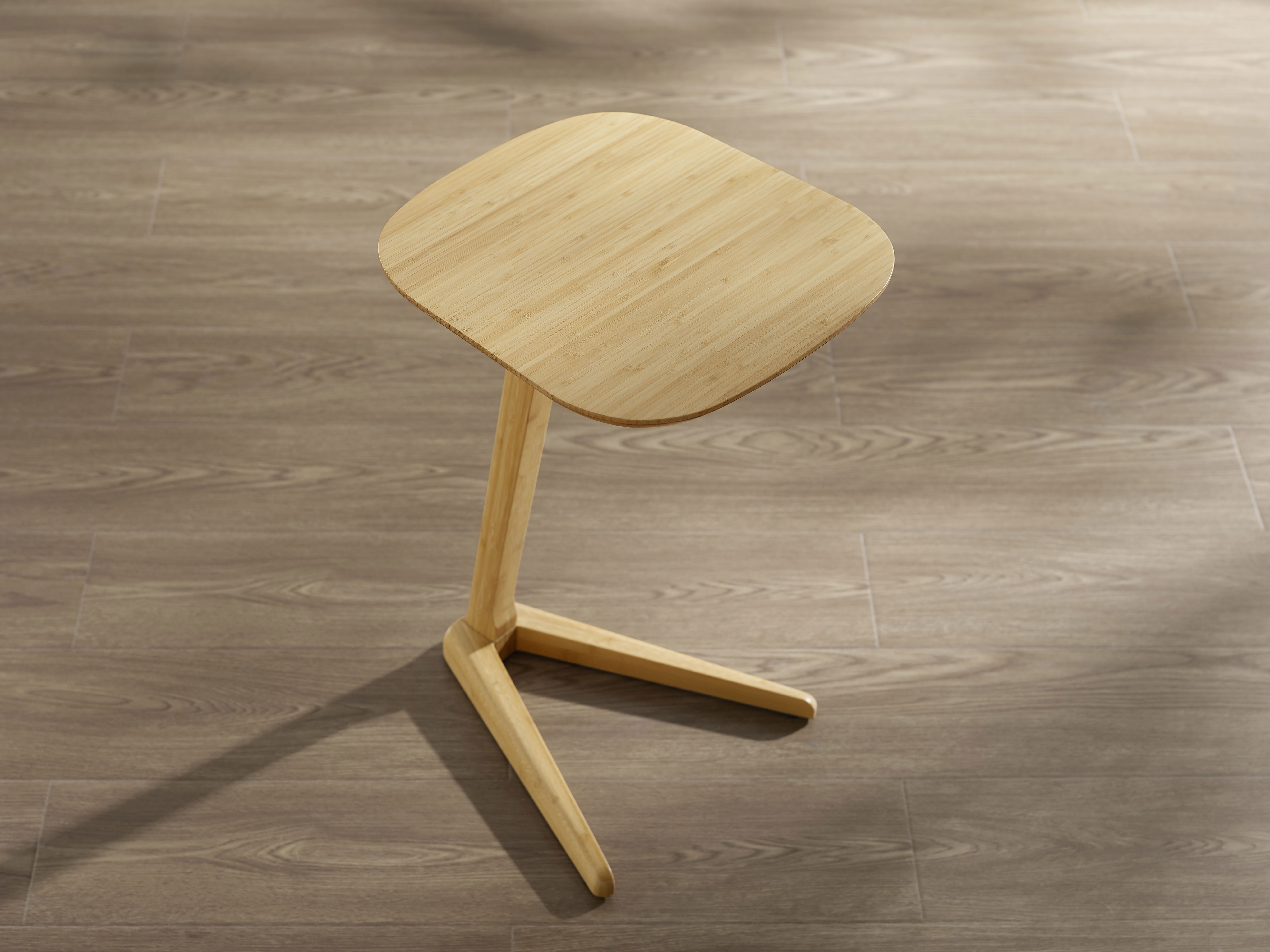 Thyme Side Table, Wheat, Living Room by Greenington, 14.5" length x 15" width x 23" height View 3