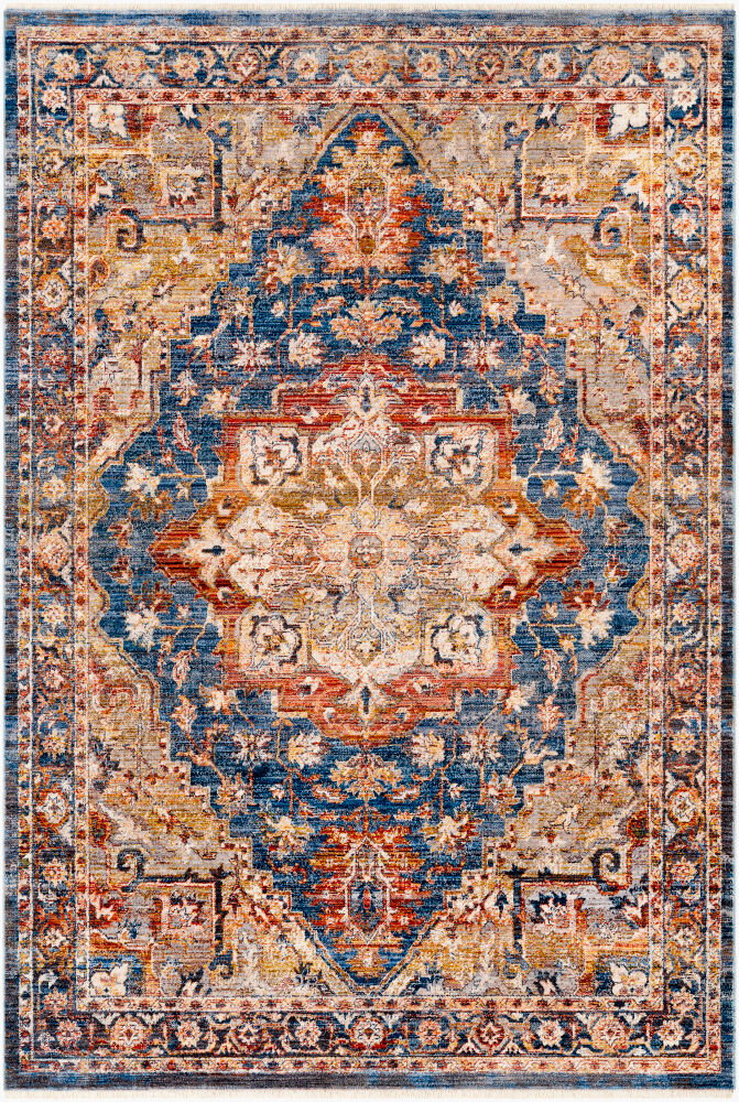 Ephesians Machine Woven Rug, by Surya, 1'3.75" length x 1'3.75" width