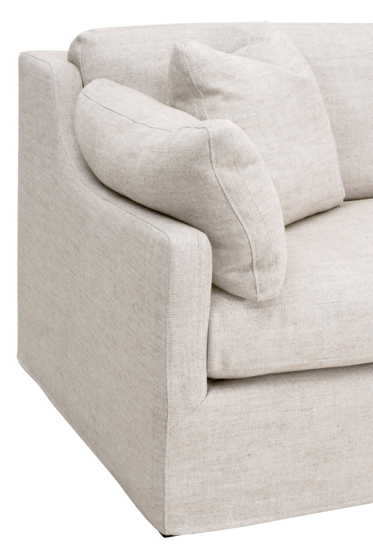 Lena 95' Slope Arm Slipcover Sofa, Seating by Essentials for Living, 94.5" width x 34" height x 39" depth View 4