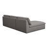 Miles Outdoor Modular 2 Piece Speckled Light Grey thumbnail 2