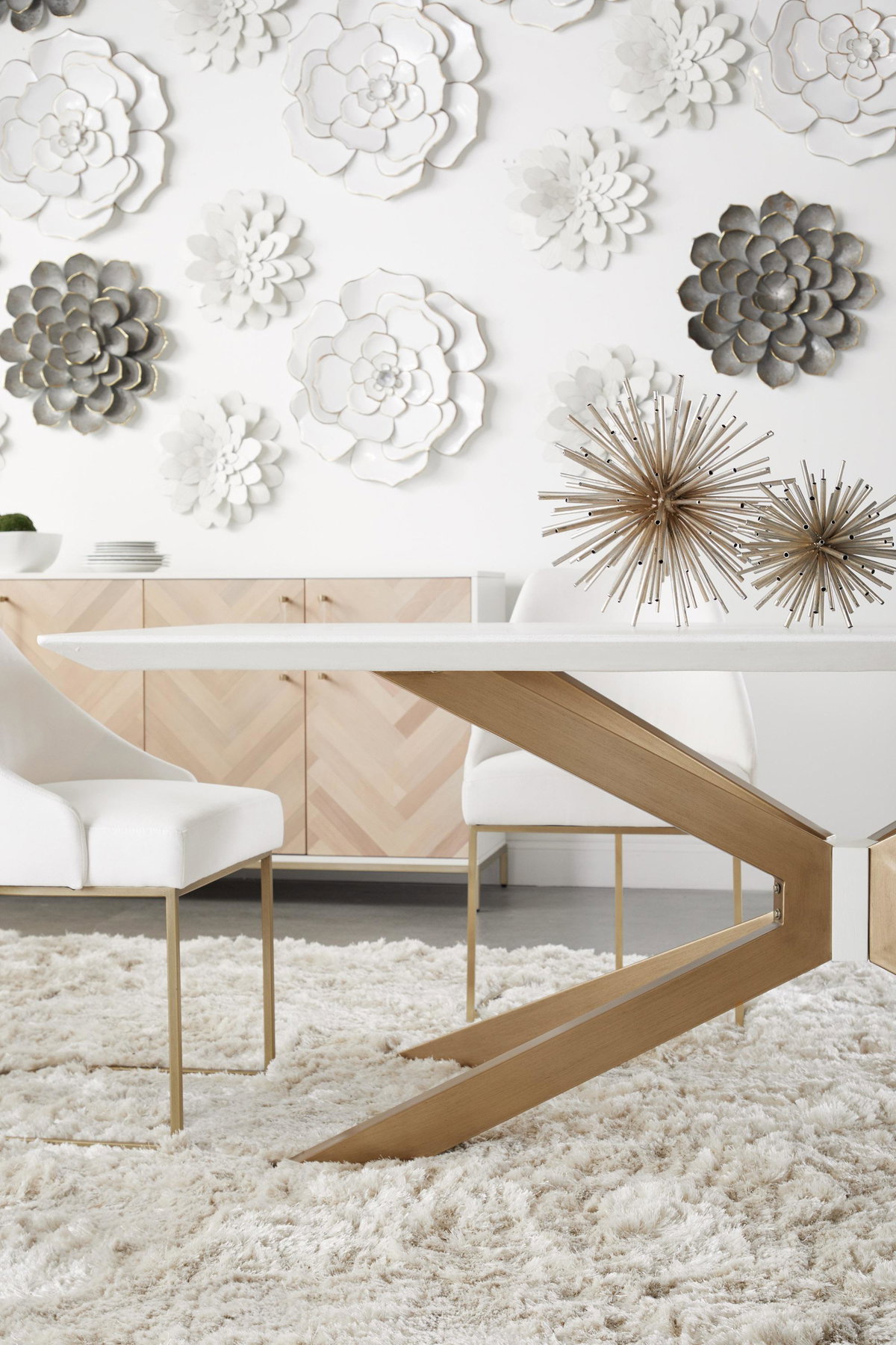 Industry Rectangle Dining Table, by Essentials for Living, 87" width x 30" height x 39.5" depth View 5