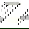 Melanie Accent Table White, Side & End Table by Moe's Home, 18" width x 24" height x 18" depth thumbnail 2