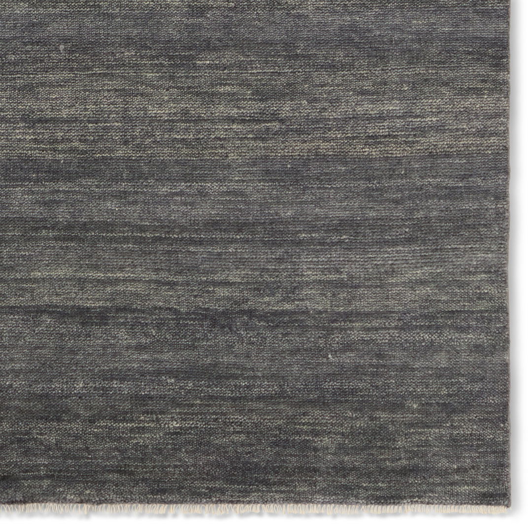 Jaipur Living Origin SAG10 Handknotted Solid Dark Gray Area Rug (6'x9') large image 