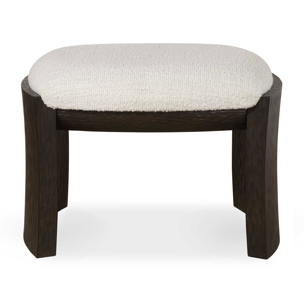 Port Walnut Small Bench, Benche by Uttermost, 24" width x 18" height x 18" depth View 1