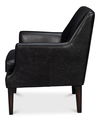Royalton Distilled Leather Chair,Blk thumbnail 8