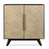 Reina Modern 2 Door Cabinet, Cabinets & Chest by Uttermost, 31" width x 34" height x 15" depth thumbnail 1