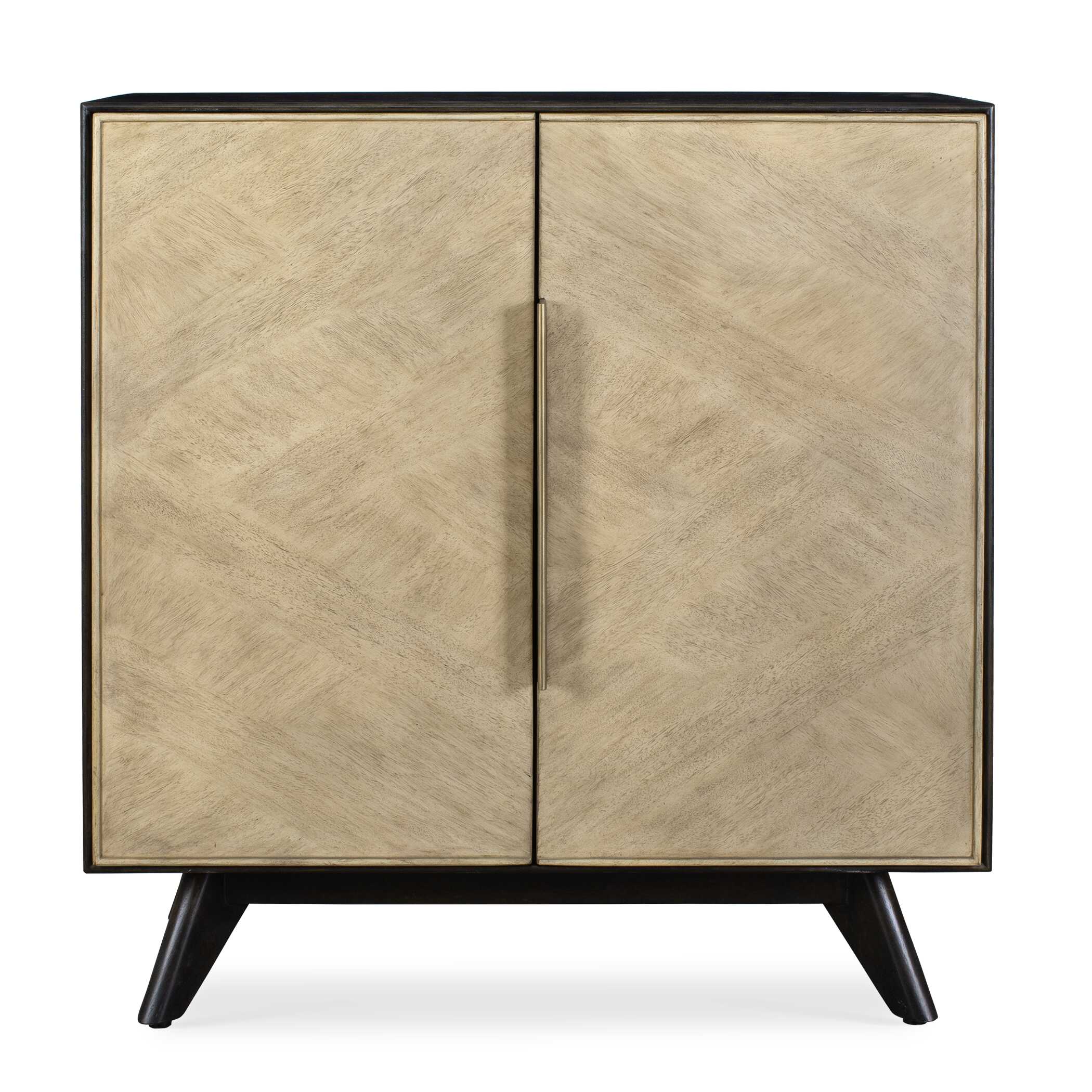 Reina Modern 2 Door Cabinet, Furniture by Uttermost, 31" width x 34" height x 15" depth View 1